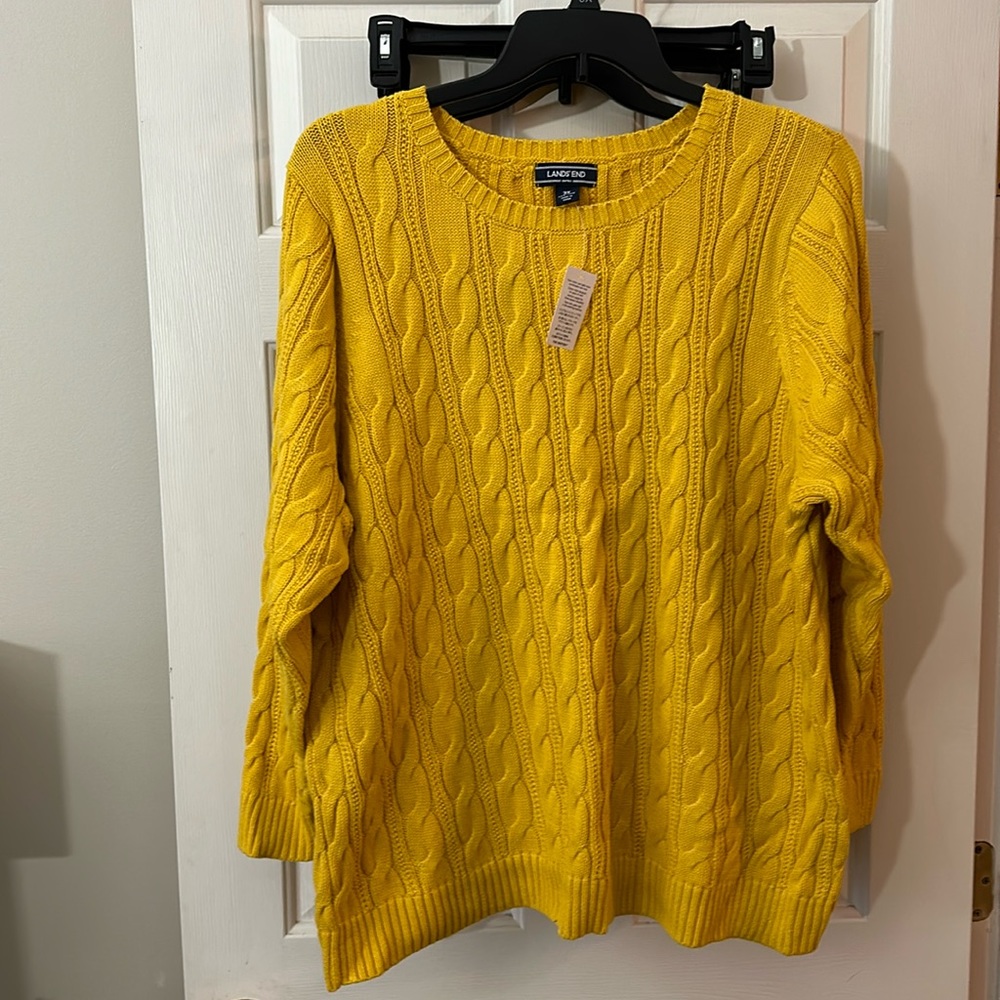 Lands end heavy weight sweater